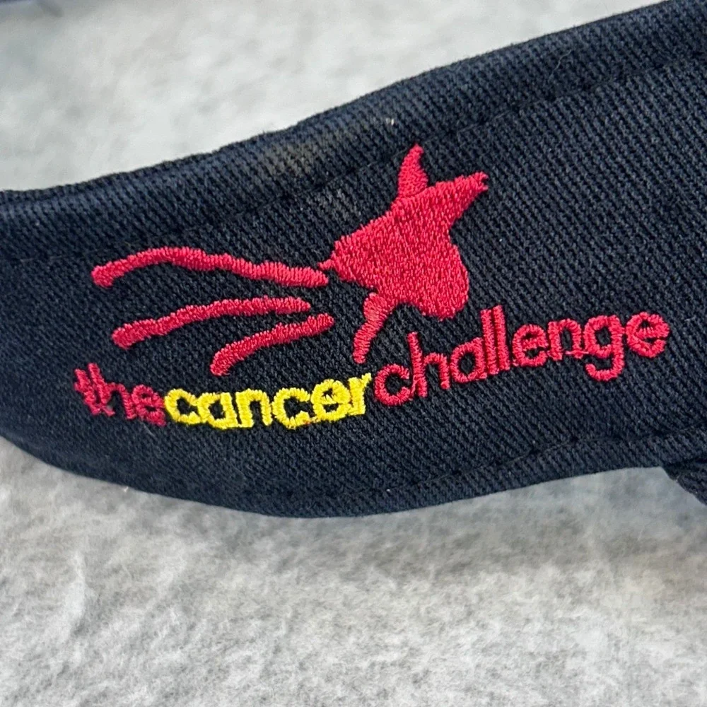 Xtreme Games 2004 Mens Navy Infinity Visor The Cancer Challenge Vintage OSFM